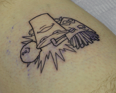 ATHF Tatoo - The Outlines are Complete(again?)